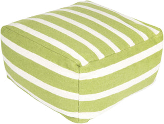 Surya P-163 Green Pouf 24 X 24 X 13 Cube