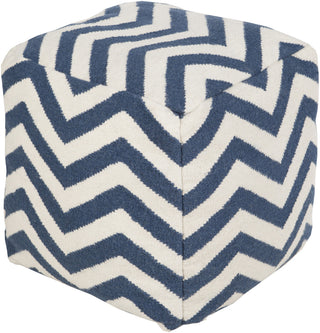 Surya P-168 Blue Pouf