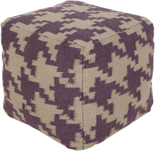 Surya P-171 Purple Pouf main image