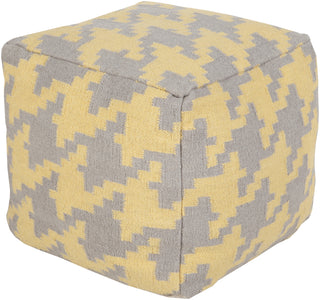 Surya P-172 Yellow Pouf main image