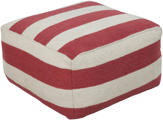 Surya Poufs 227 Pouf 24 X 24 X 13 Cube