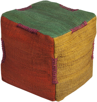 Surya P-313 Multi-Color Pouf main image