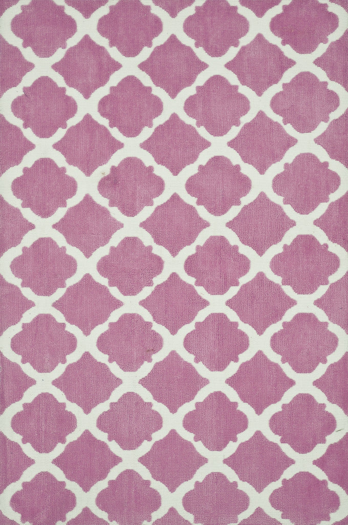 Loloi Piper PI-01 Bubble Gum Pink Area Rug main image