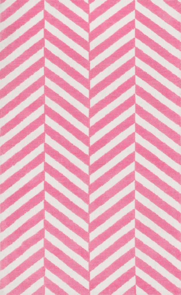 Loloi Piper PI-08 Bubble Gum Pink Area Rug main image