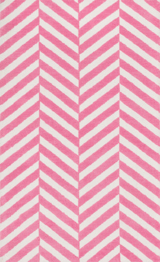 Loloi Piper PI-08 Bubble Gum Pink Area Rug main image