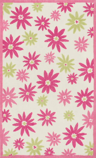 Loloi Piper PI-10 Pink / Green Area Rug main image