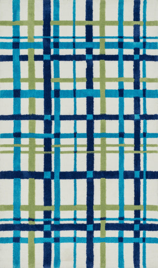 Loloi Piper PI-11 Blue / Green Area Rug main image