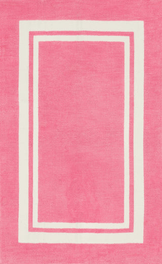 Loloi Piper PI-12 Bubble Gum Pink Area Rug main image