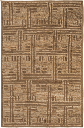 Surya Papyrus PPY-4900 Chocolate Hand Tufted Area Rug 5' X 8'