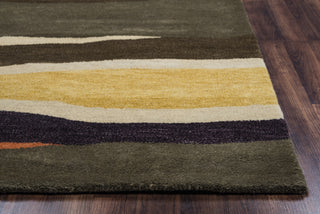 Rizzy Pandora PR8146 multi Area Rug Edge Shot Feature