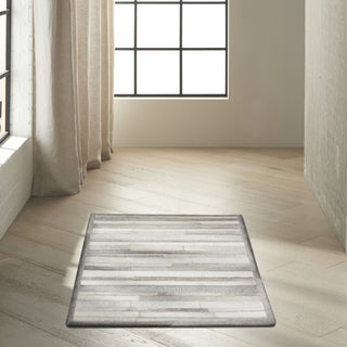 Calvin Klein CK17 Prairie PRA1 Silver Area Rug