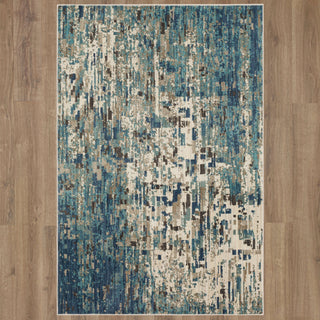 Karastan Expressions Precipice Lagoon Area Rug by Scott Living Main Image