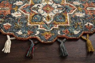 Loloi II Prim PRI-06 Denim/Multi Area Rug Lifestyle Image Feature