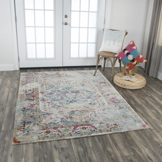 Rizzy Princeton PRI101 Cream Area Rug Corner Image Feature