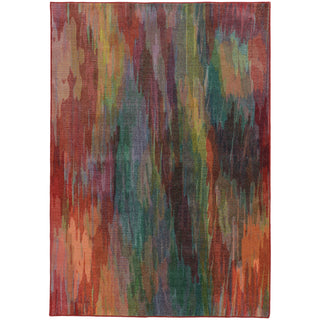 Pantone Universe Prismatic 52768 Multi/Red Area Rug main image