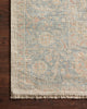 Loloi Priya PRY-08 Bone / Bluestone Area Rug Lifestyle Image