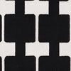 Surya Printemps PRN-1000 Black Area Rug by Paule Marrot Sample Swatch