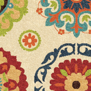 Orian Rugs Promise Salsalito Multi/Beige Area Rug Close Up