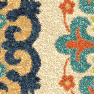 Orian Rugs Promise Salsalito Multi/Beige Area Rug Swatch