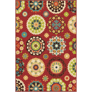 Orian Rugs Promise Salsalito Multi/Red Area Rug main image