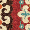 Orian Rugs Promise Salsalito Multi/Red Area Rug Swatch