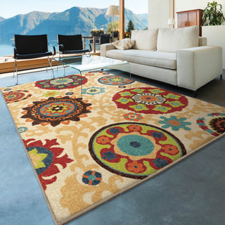 Orian Rugs Promise Fahri Multi Area Rug Room Scene