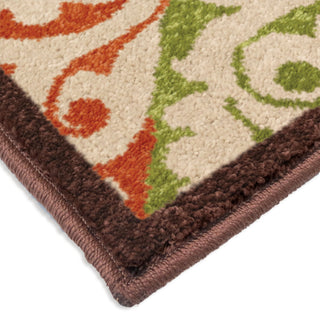 Orian Rugs Promise Walker Multi Area Rug Corner Shot