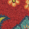 Orian Rugs Promise St Thomas Red Area Rug Swatch