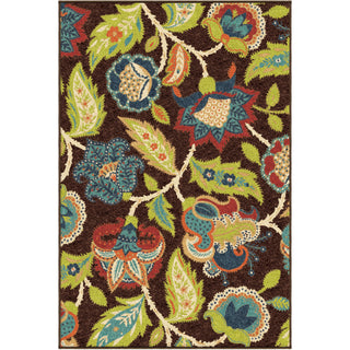 Orian Rugs Promise Basil Brown Area Rug main image