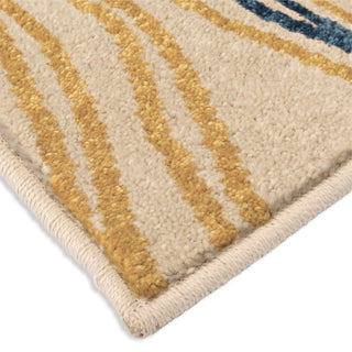 Orian Rugs Promise Lourdes Beige Area Rug Corner Shot