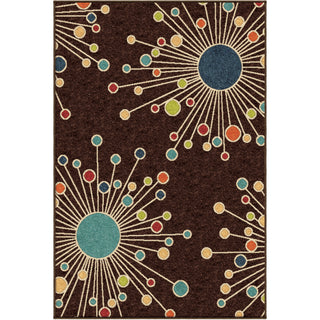 Orian Rugs Promise Revati Brown Area Rug main image