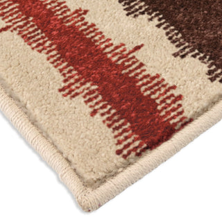 Orian Rugs Promise Lines of Color Multi Area Rug Corner Shot