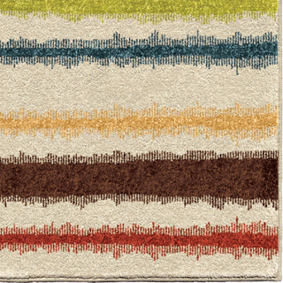 Orian Rugs Promise Lines of Color Multi Area Rug Close Up