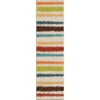 Orian Rugs Promise Lines of Color Multi Area Rug Runner