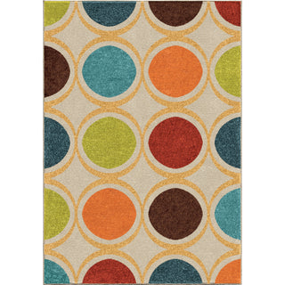 Orian Rugs Promise Color Circles Multi Area Rug main image