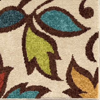 Orian Rugs Promise DiCarna Ivory Area Rug Close Up