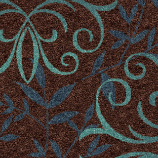 Orian Rugs Promise Voyager Brown Area Rug Close Up