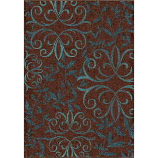 Orian Rugs Promise Voyager Brown Area Rug main image