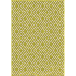 Orian Rugs Promise Diamond Fencing Green Area Rug main image