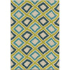 Orian Rugs Promise Swirly Squares Green Area Rug main image