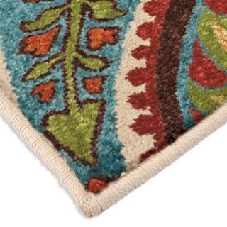 Orian Rugs Promise Wyndham Multi Area Rug Corner Shot