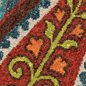 Orian Rugs Promise Wyndham Multi Area Rug Swatch