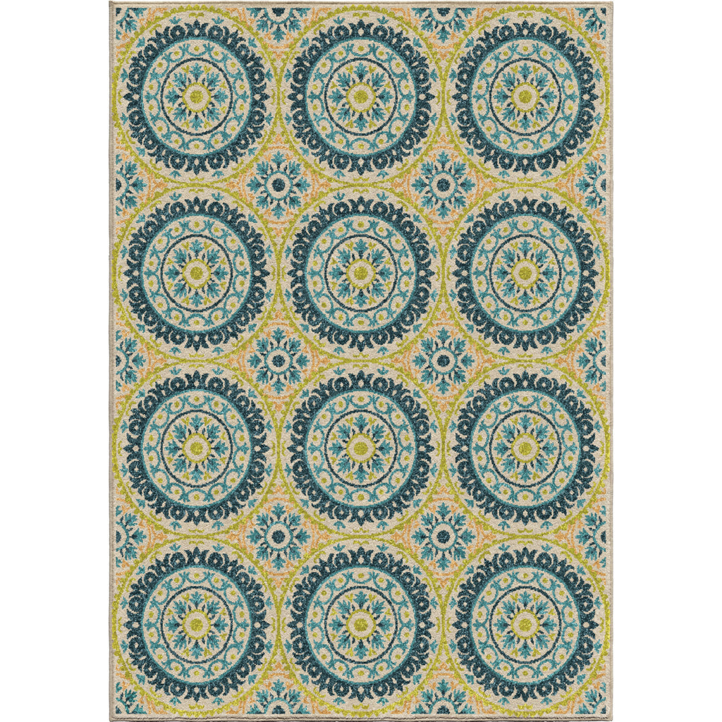 Orian Rugs Promise Twirling Medallions Multi Area Rug – Incredible Rugs ...