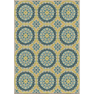 Orian Rugs Promise Twirling Medallions Multi Area Rug main image