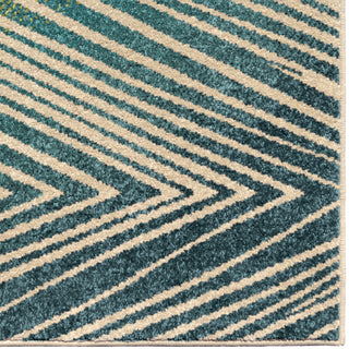 Orian Rugs Promise Ople Chevron Multi Area Rug Close Up