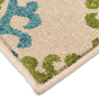 Orian Rugs Promise Floating Floral Multi Area Rug Corner Shot