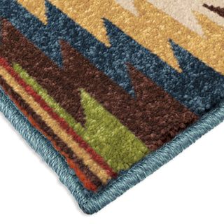 Orian Rugs Promise Prescott Multi Area Rug Corner Shot