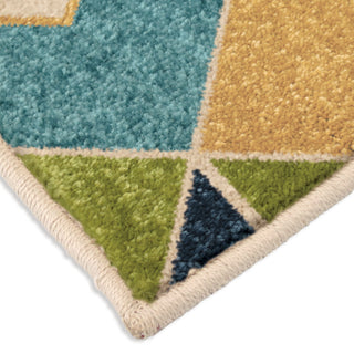 Orian Rugs Promise Spectacle Multi Area Rug Corner Shot