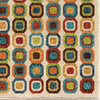 Orian Rugs Promise Meter Coin Multi Area Rug Close Up