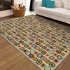 Orian Rugs Promise Meter Coin Multi Area Rug Room Scene Feature